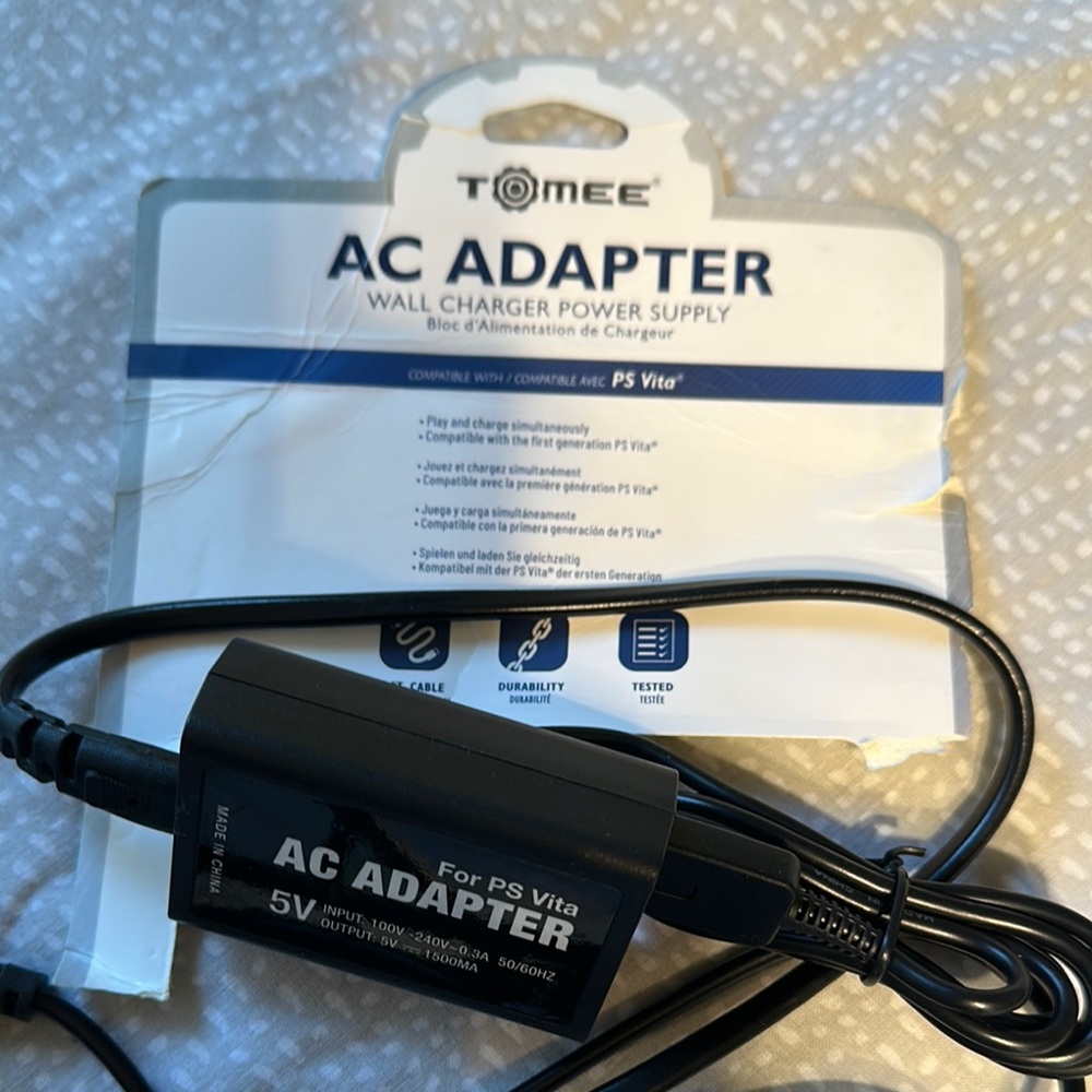 Tomee AC Adapter for PS Vita